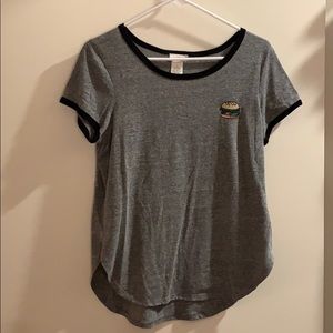 Hamburger ringer tee